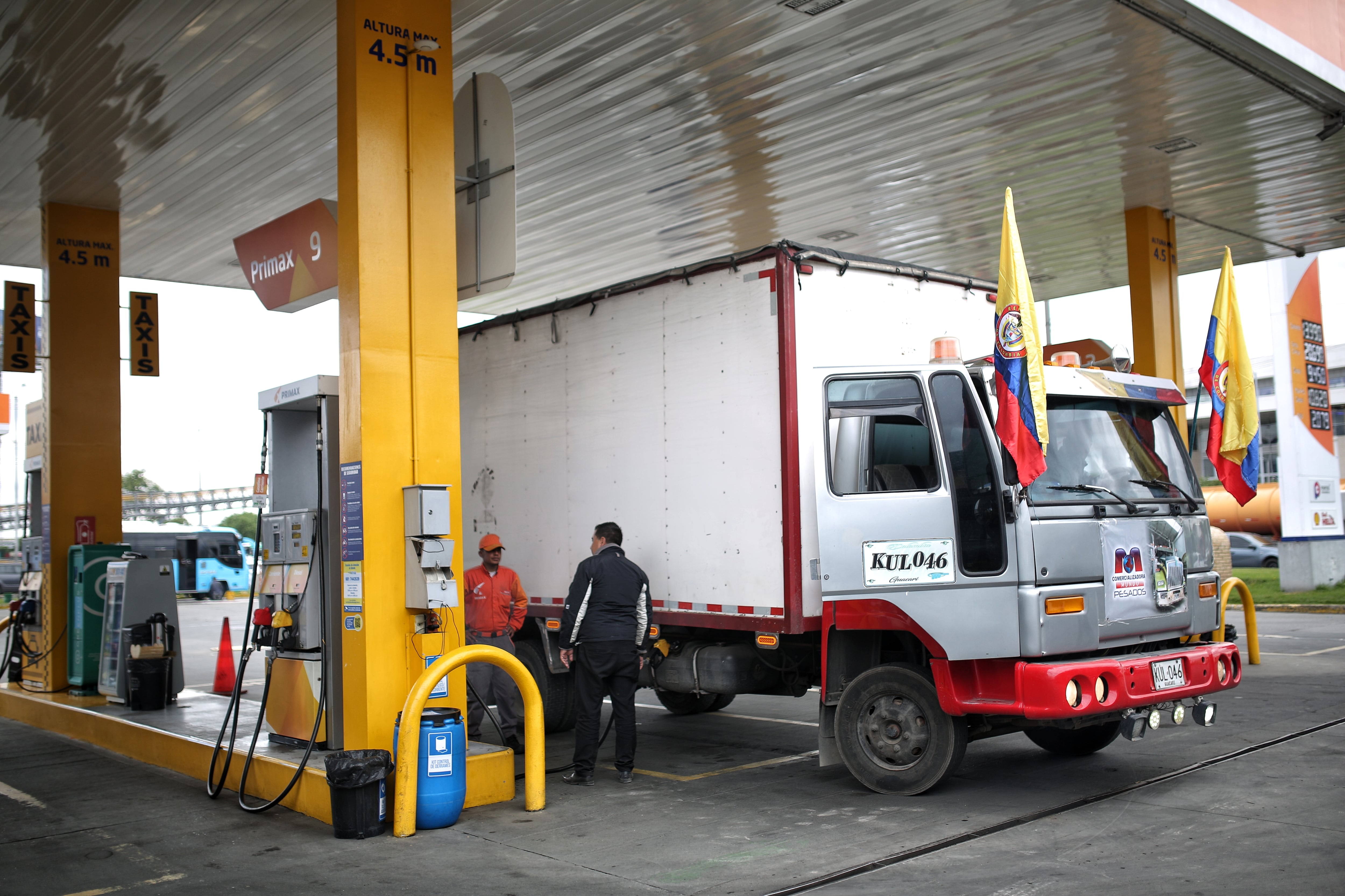 Protestas al gobierno de Gustavo Petro por el incremento en los precios de combustibles