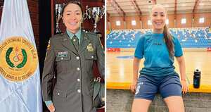 La patrullera Adriana Ruiz juega fútbol desde los 12 años, en esa época era policía cívica y hoy asegura que está en juego su carrera deportiva por un presunto acoso laboral.