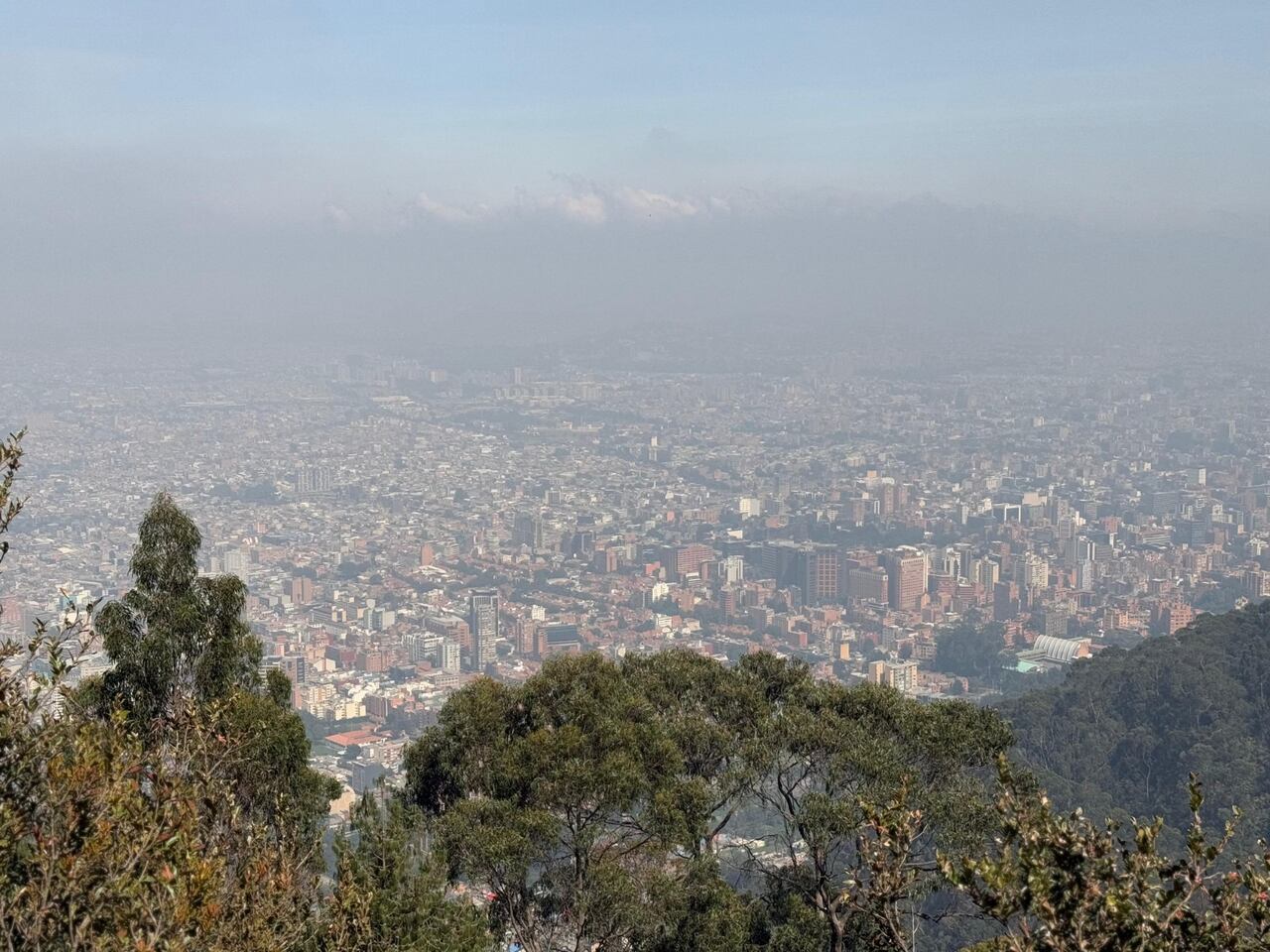 Mala calidad del aire en Bogotá