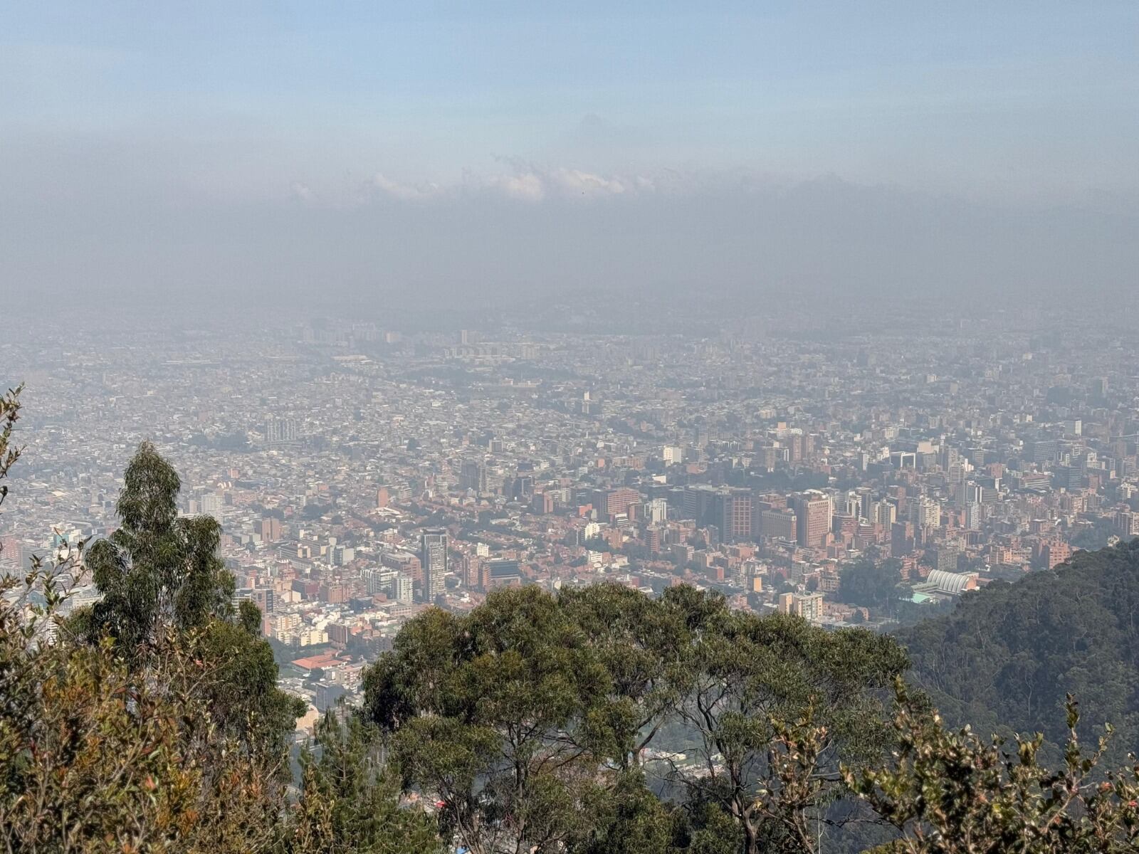 Mala calidad del aire en Bogotá