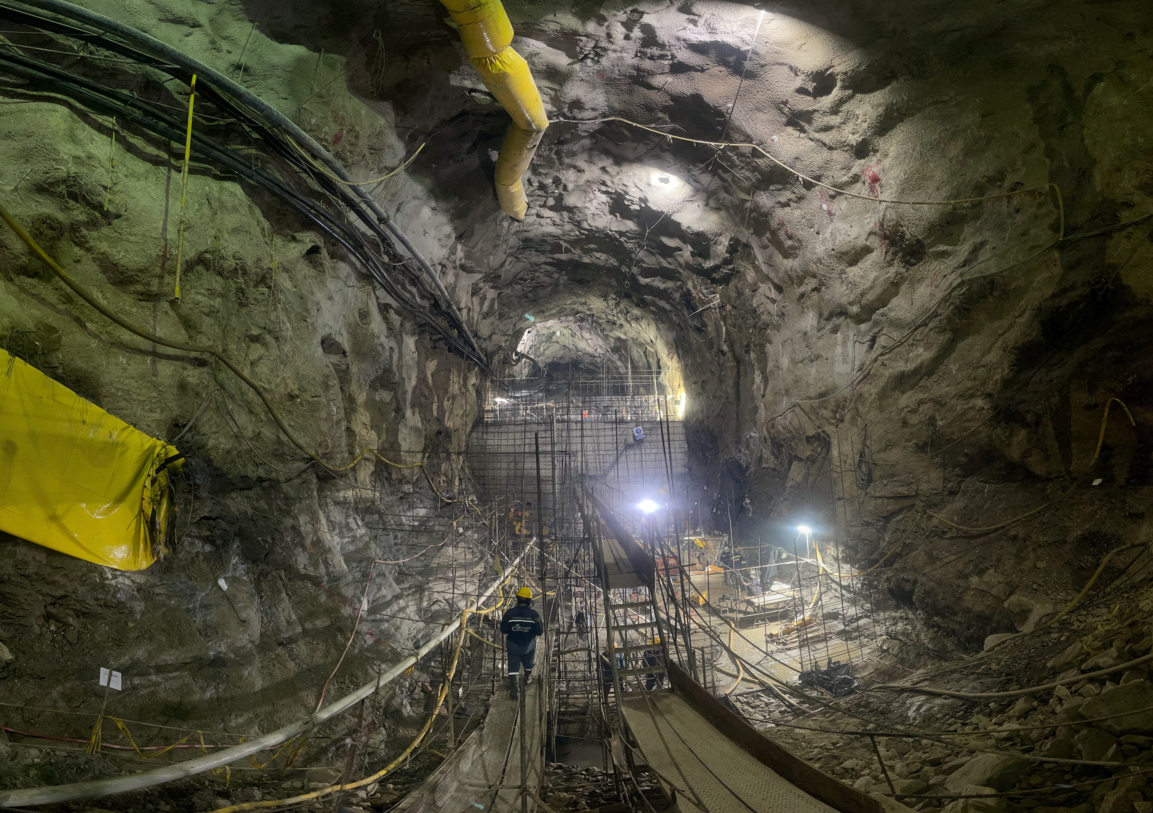 Trabajos en Hidroituango