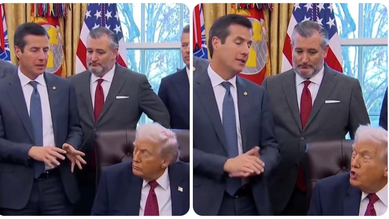 Bernie Moreno y Donald Trump