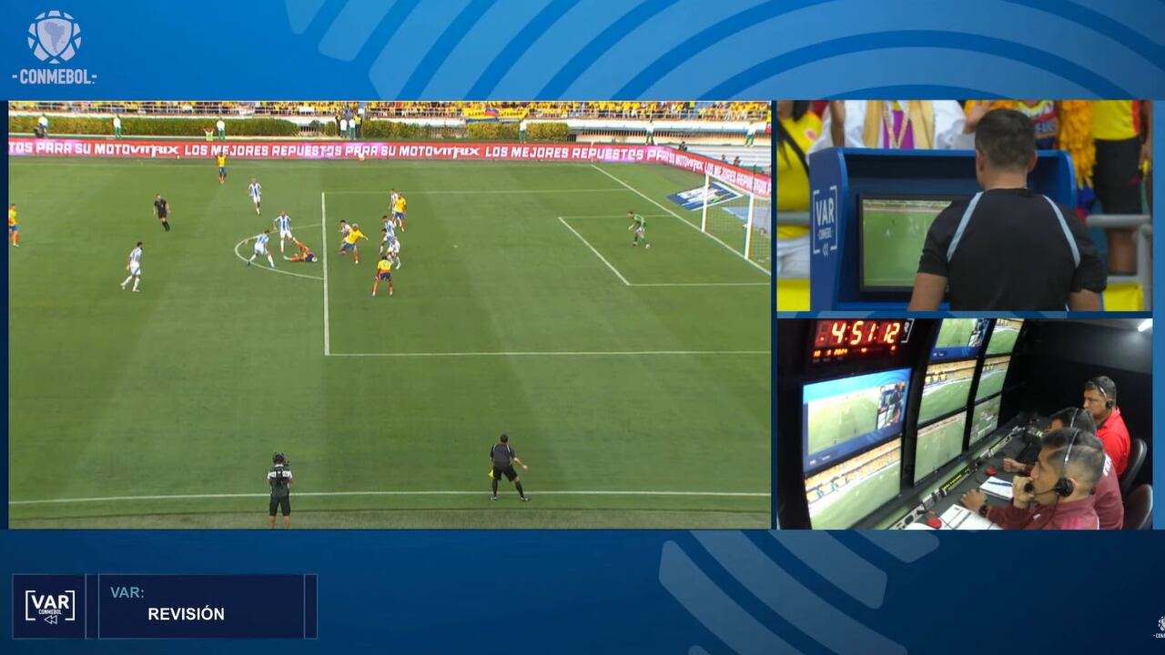 Audios VAR - Colombia Vs. Argentina