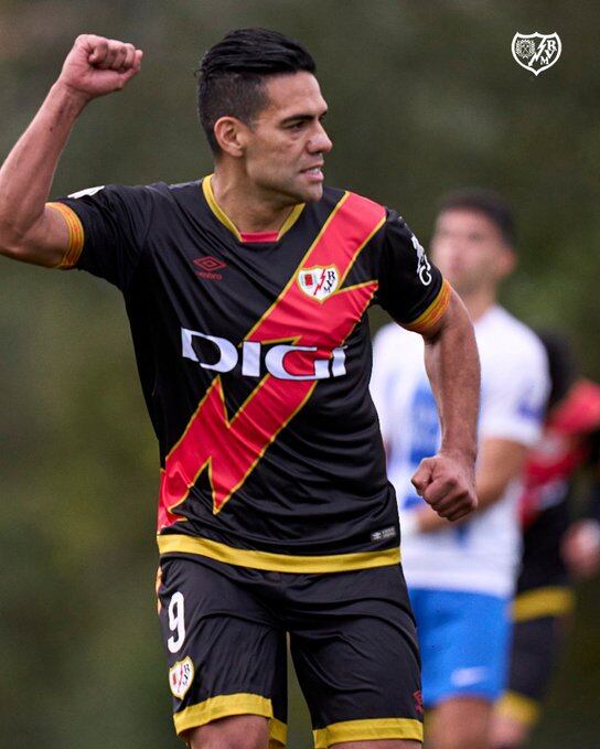 Falcao García conquistó doblete con Rayo Vallecano en la Copa del Rey