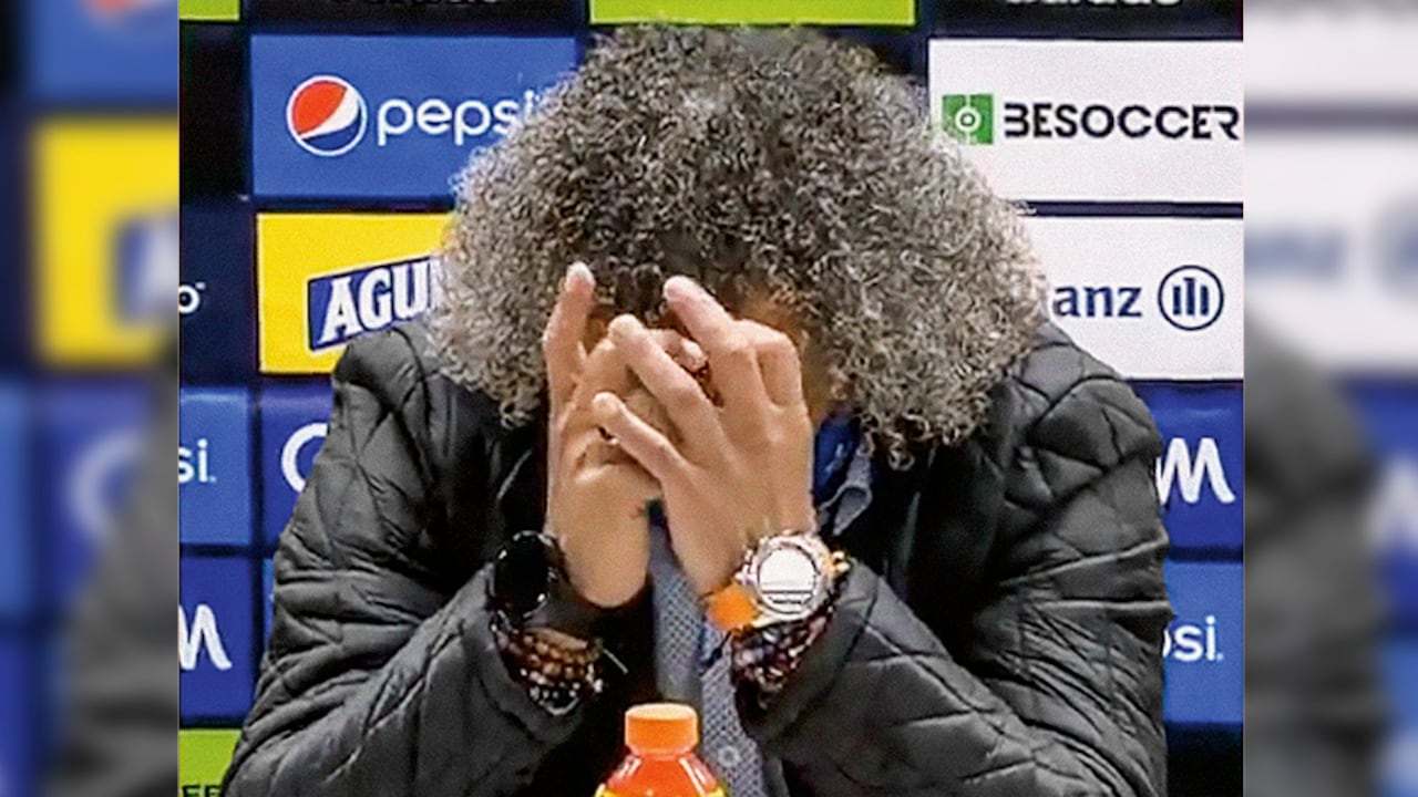 Luego de caer derrotado por 2-1 (3-2 en marcado global) en la final de la Liga Betplay ante Deportes Tolima, el DT de Millonarios, Alberto Gamero, no pudo ocultar su tristeza y rompió en llanto ante las cámaras de televisión.