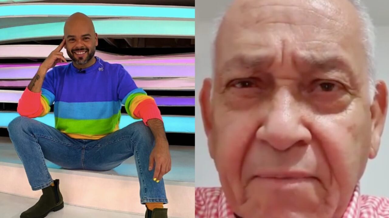 Carlos Vargas y su padre