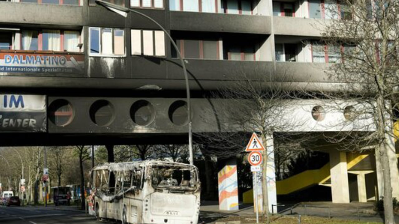 Imagen compartida por el medio aleman TAZ