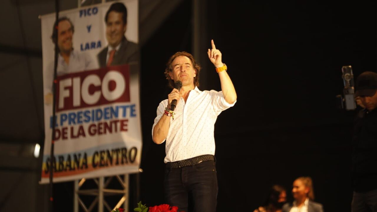 Desde Chía, Cundinamarca, el candidato presidencial habló de los posibles diálogos con el ELN.