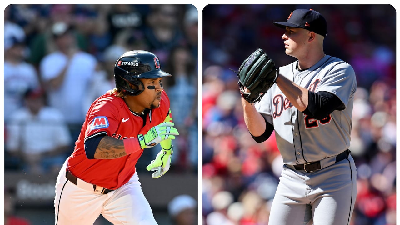 Cleveland Guardians y Detroit Tigers iniciaron los comides de la postemporada.