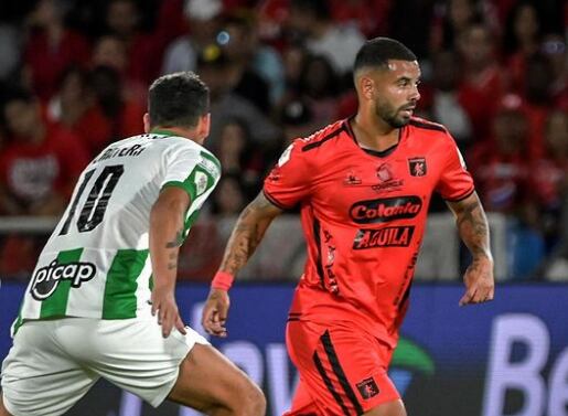 Edwin Cardona debutó con América de Cali en el duelo contra Nacional por Copa BetPlay Dimayor