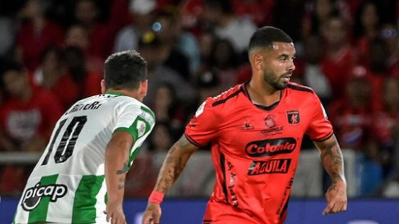 Edwin Cardona debutó con América de Cali en el duelo contra Nacional por Copa BetPlay Dimayor
