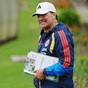 Néstor Lorenzo entrenando a la Selección Colombia previo al Mundial 2026.