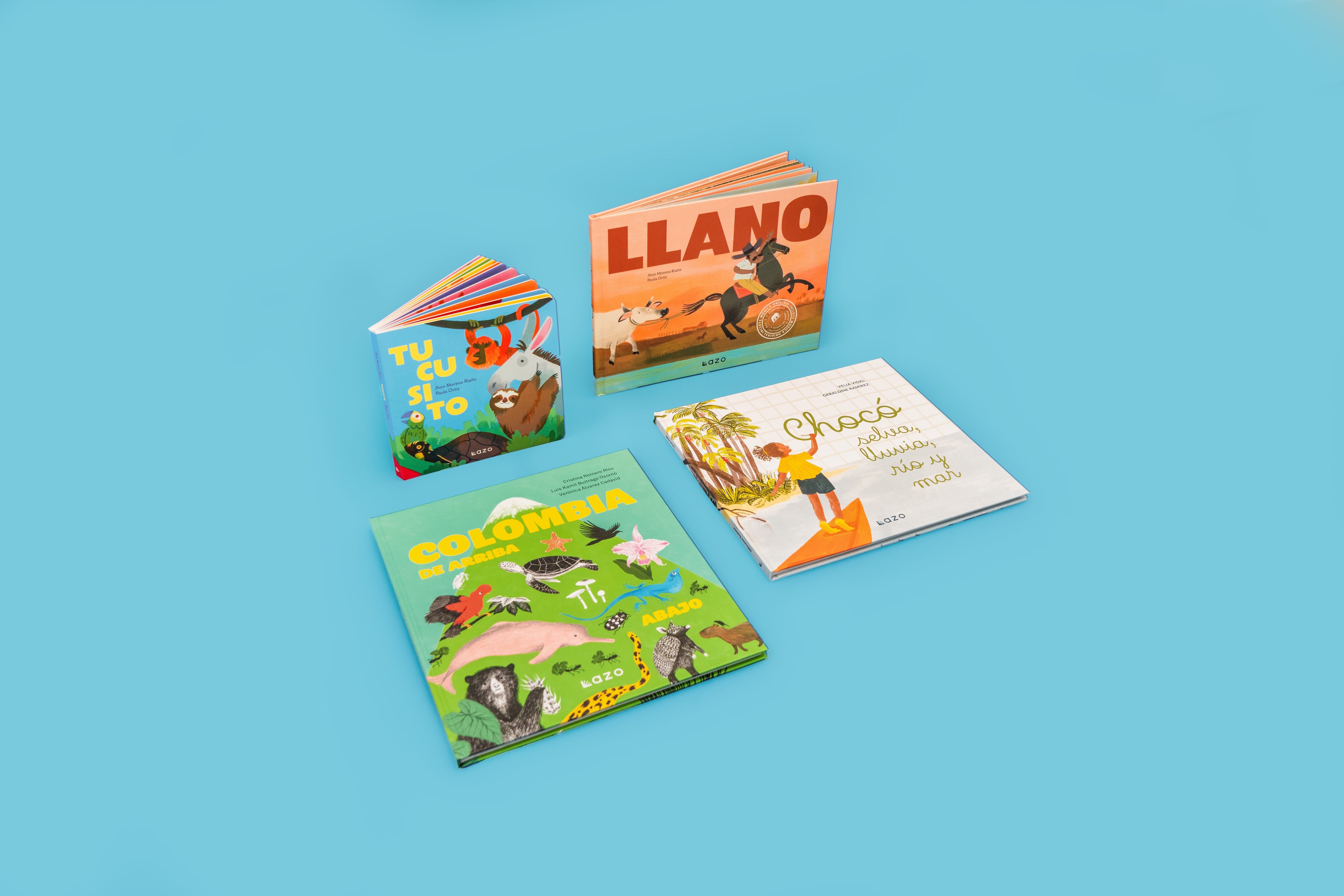 Lazo Libros es una editorial colombiana independiente fundada en 2020 por Paula Guerra Arjona. Publica libros informativos e ilustrados que resaltan y rescatan historias sobre Colombia, trabajando exclusivamente con autores colombianos. Su catálogo aborda
biodiversidad, territorios, culturas, tradiciones y conocimiento a través de narraciones e ilustraciones. Cuenta además con una librería especializada en libros informativos e ilustrados en Centro Chía.