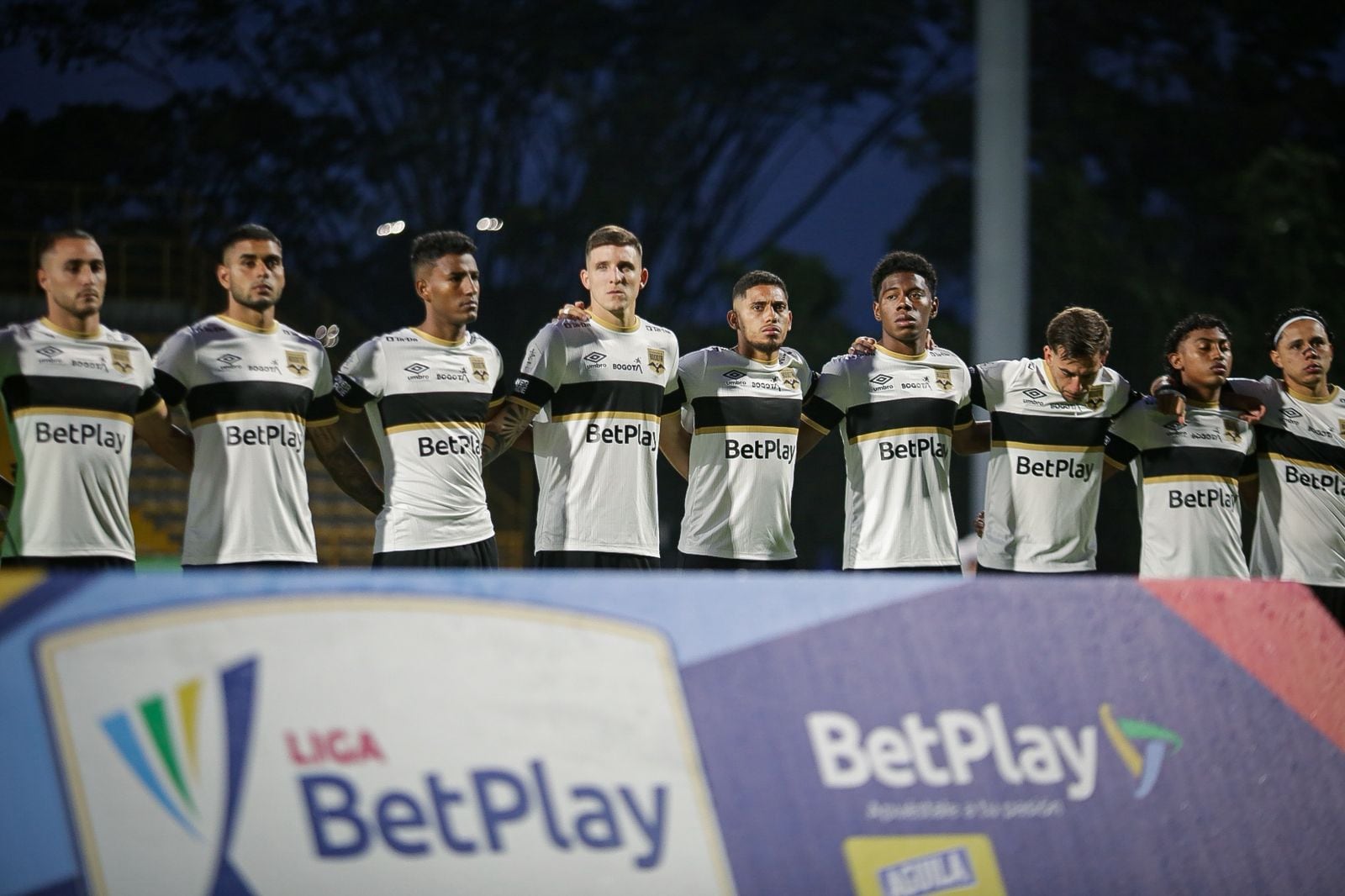 Jugadores de Inter de Bogotá.