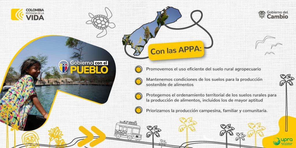 Declaratoria del primer núcleo de reforma agraria y la primera zona de protección para producir alimentos en el país, en La Guajira.