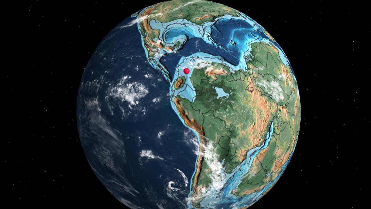En el periodo Cretácico, había agua donde hoy se ubica Bogotá.