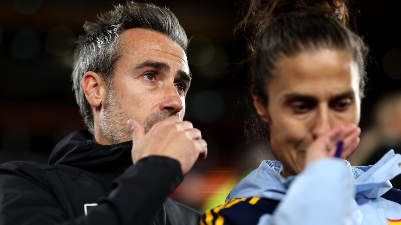 Jorge Vilda, técnico de España.