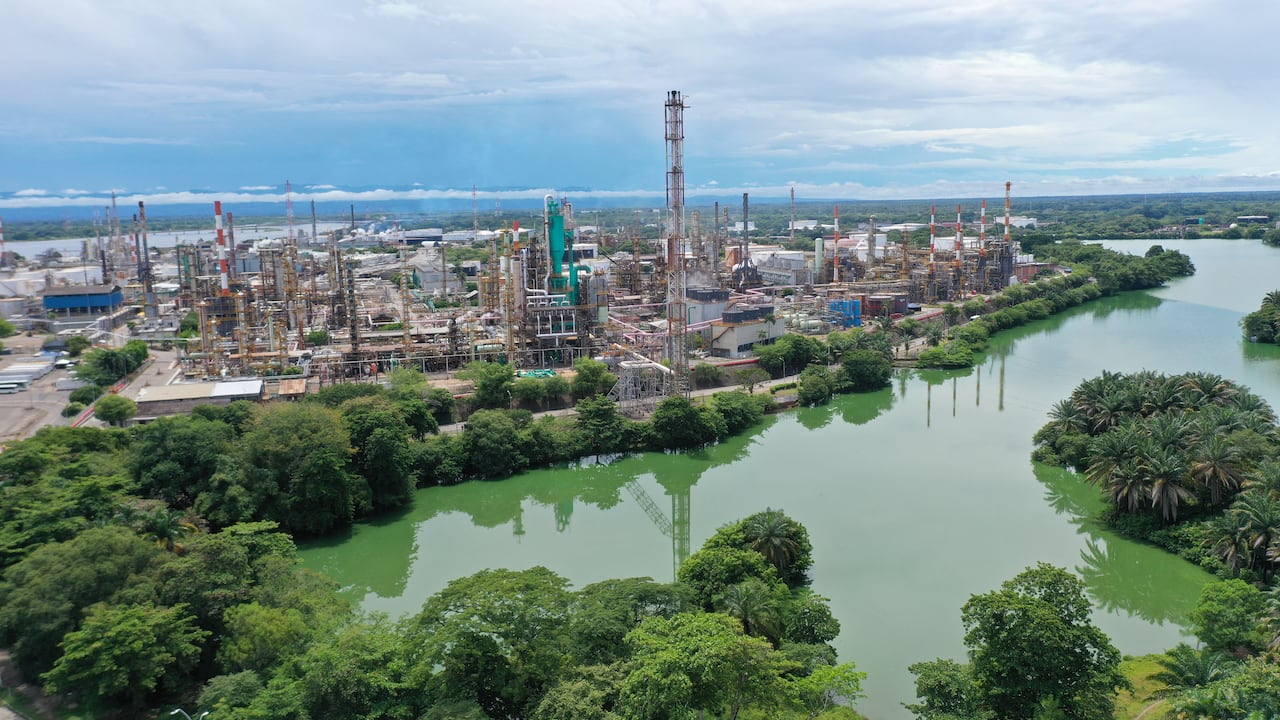 Refinería de Ecopetrol en Barranca