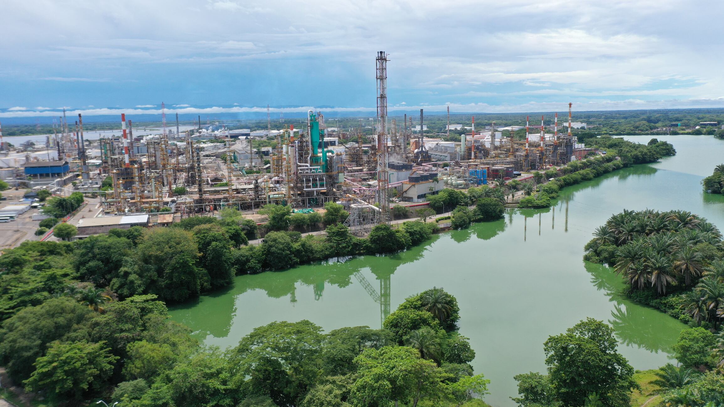 Refinería de Ecopetrol en Barranca
