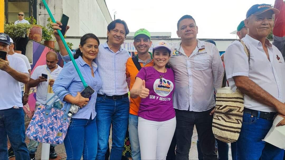 Renzo García y Martha Alfonso.