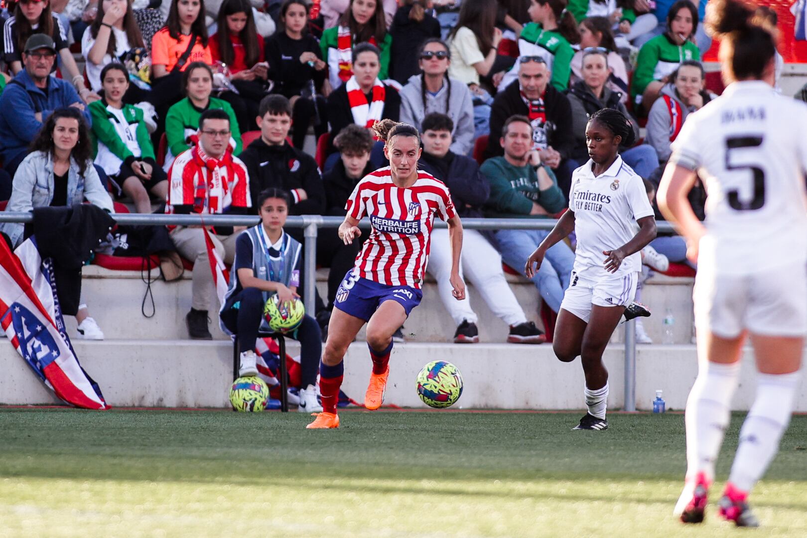 El clásico femenino entre Atlético de Madrid y Real Madrid terminó empatado. Foto: Atlético de Madrid.