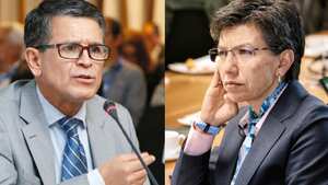 Hugo Acero y Claudia López