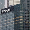 Hong Kong - April 14, 2022 : JP Morgan building is seen in Central financial district, Hong Kong.