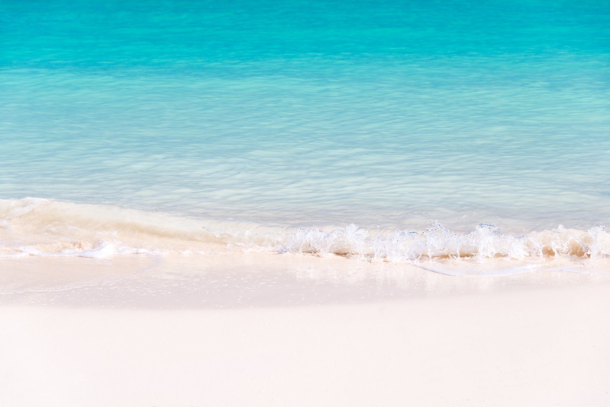 Playa de arena blanca