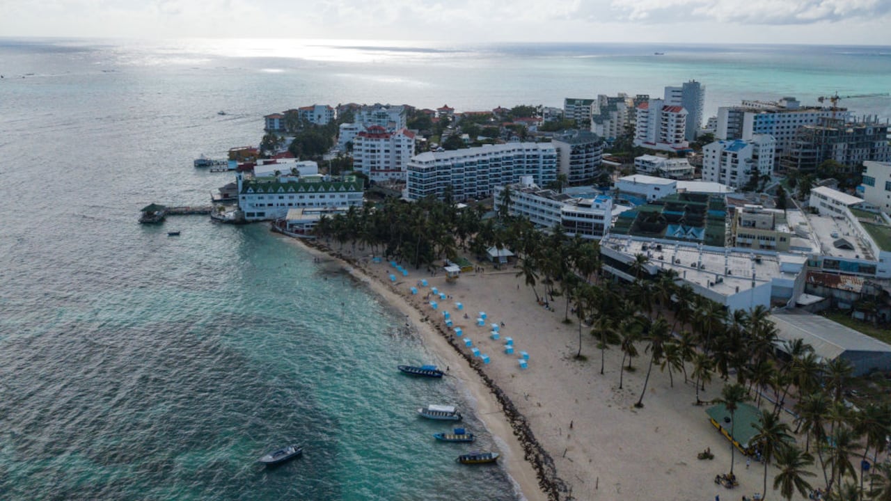 La vida cotidiana en la Isla de San Andrés, Colombia, el 21 de diciembre de 2020