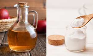 El vinagre de manzana y el bicarbonato no se deben consumir en exceso.
