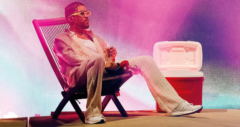 Bad Bunny, artista puertorriqueño.