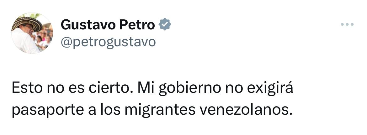 Mensaje presidente Gustavo Petro