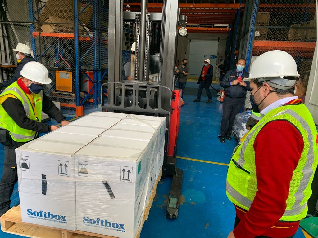 339.300 nuevas dosis de vacunas contra el covid-19 del laboratorio Pfizer