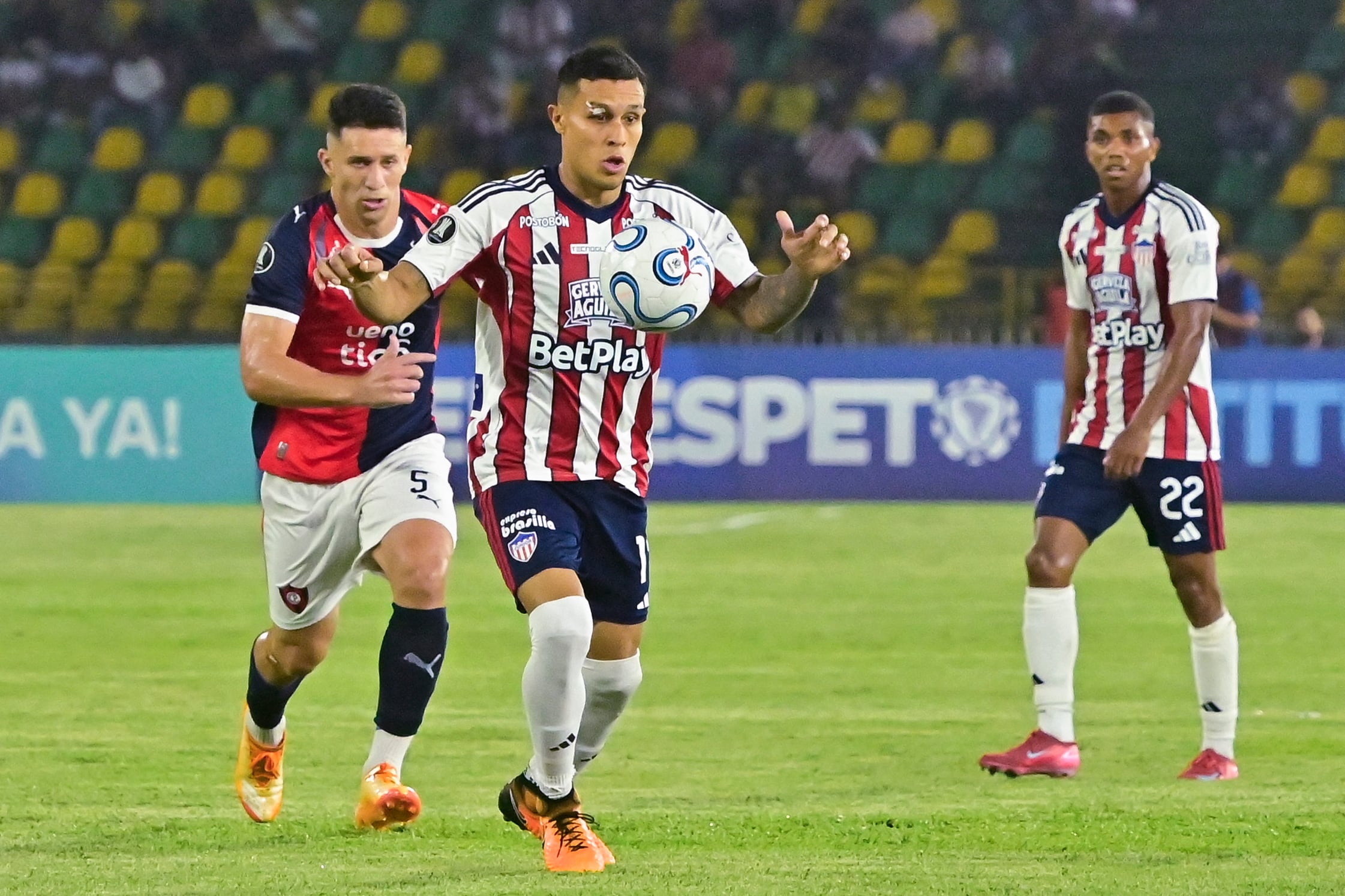 Juan David Ríos, jugador del Junior de Barranquilla.