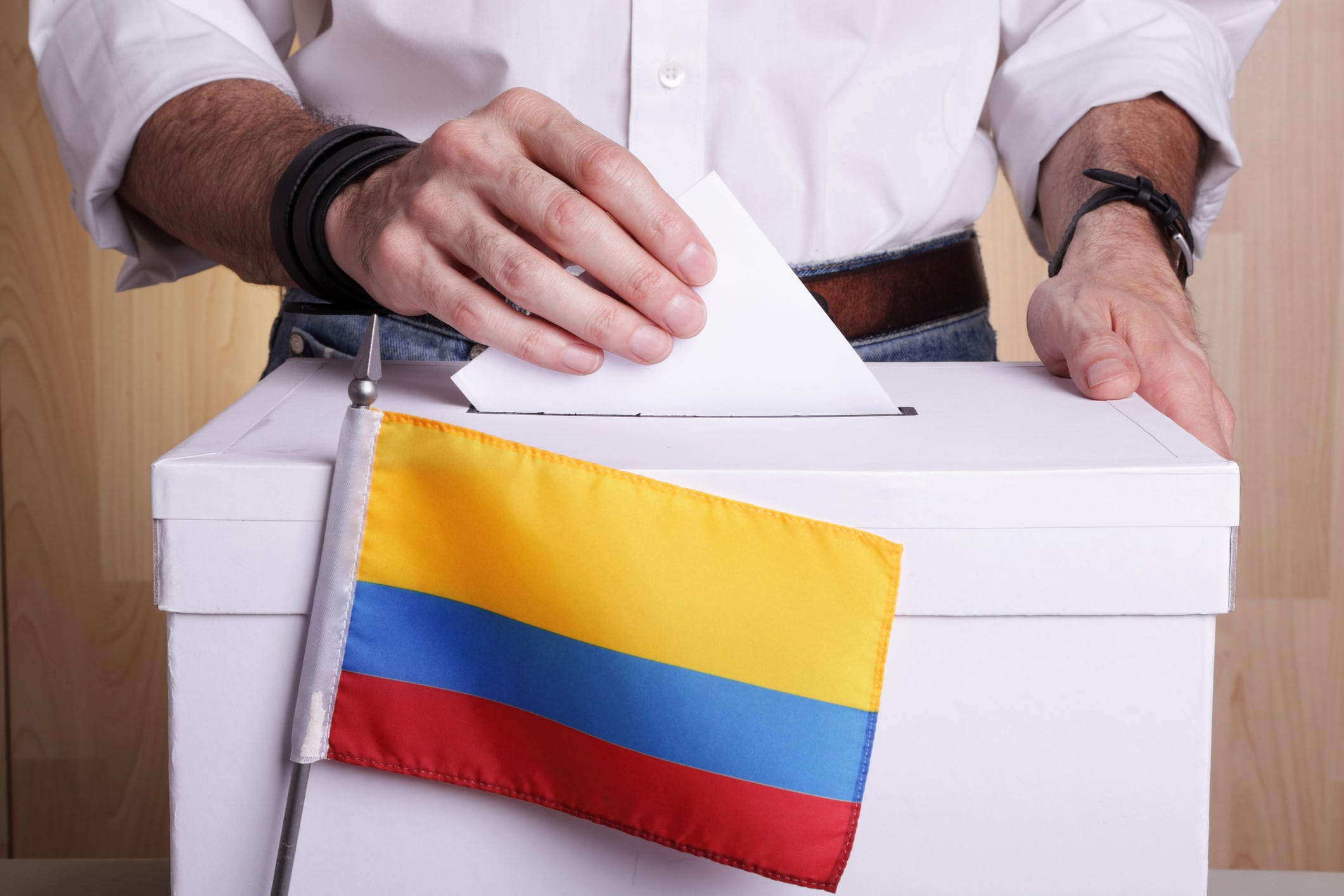 Foto de referencia sobre las elecciones presidenciales en Colombia