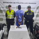 El presunto ladrón quedará a disposición de la Fiscalía General de la Nación.