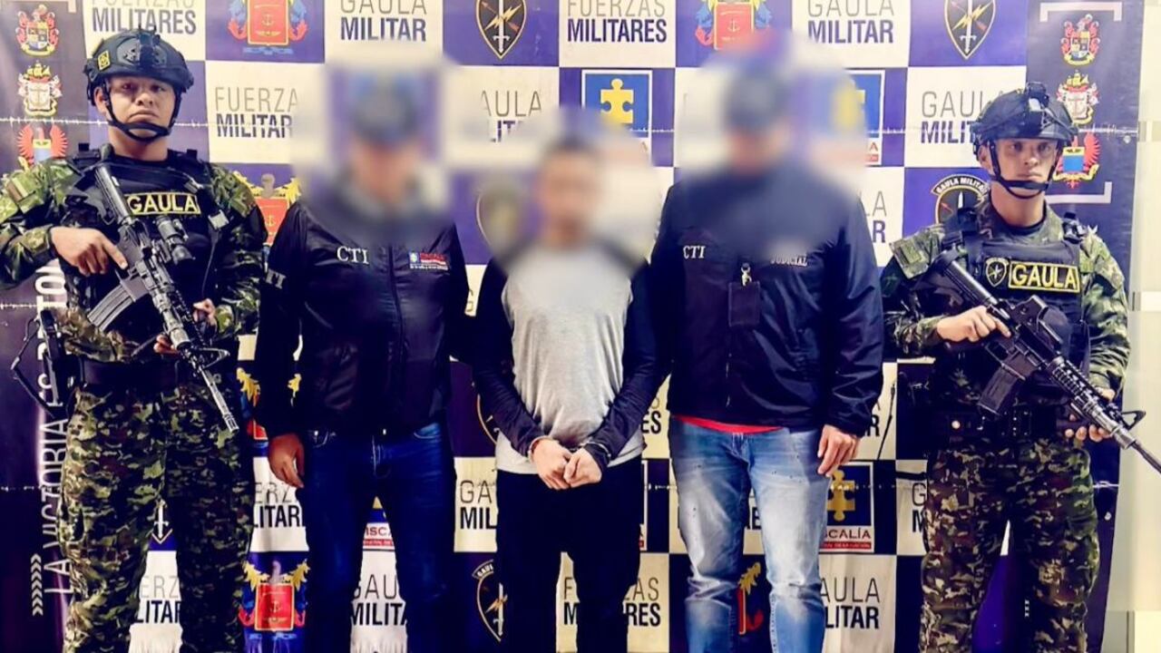 Las autoridades capturaron a alias Bayron en Bogotá. El sujeto sería cabecilla del ELN en Nariño.