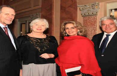 Luis Martín de Germán-Ribón, Danielle Bessudo, Dora Piedrahíta y Jean- Claude Bessudo.