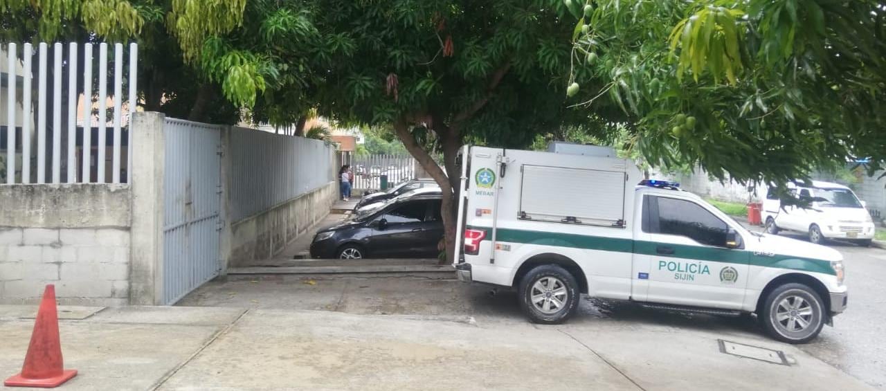 Instalaciones de Medicina Legal de Barranquilla.
