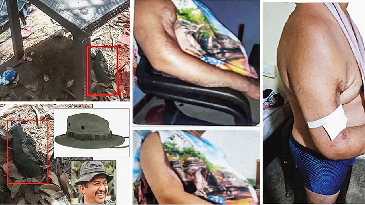 Gentil Duarte fue asesinado por sus antiguos compinches de las Farc el 4 de mayo, en Venezuela. Ya había sobrevivido a una operación del Ejército y la Policía, en la que resultó herido en el brazo derecho. Esta es una de las fotos inéditas de donde se escondía.