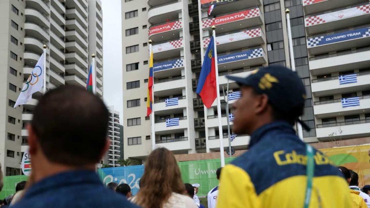 Colombia dejó en alto sus colores durante los Juegos. Foto: EFE
