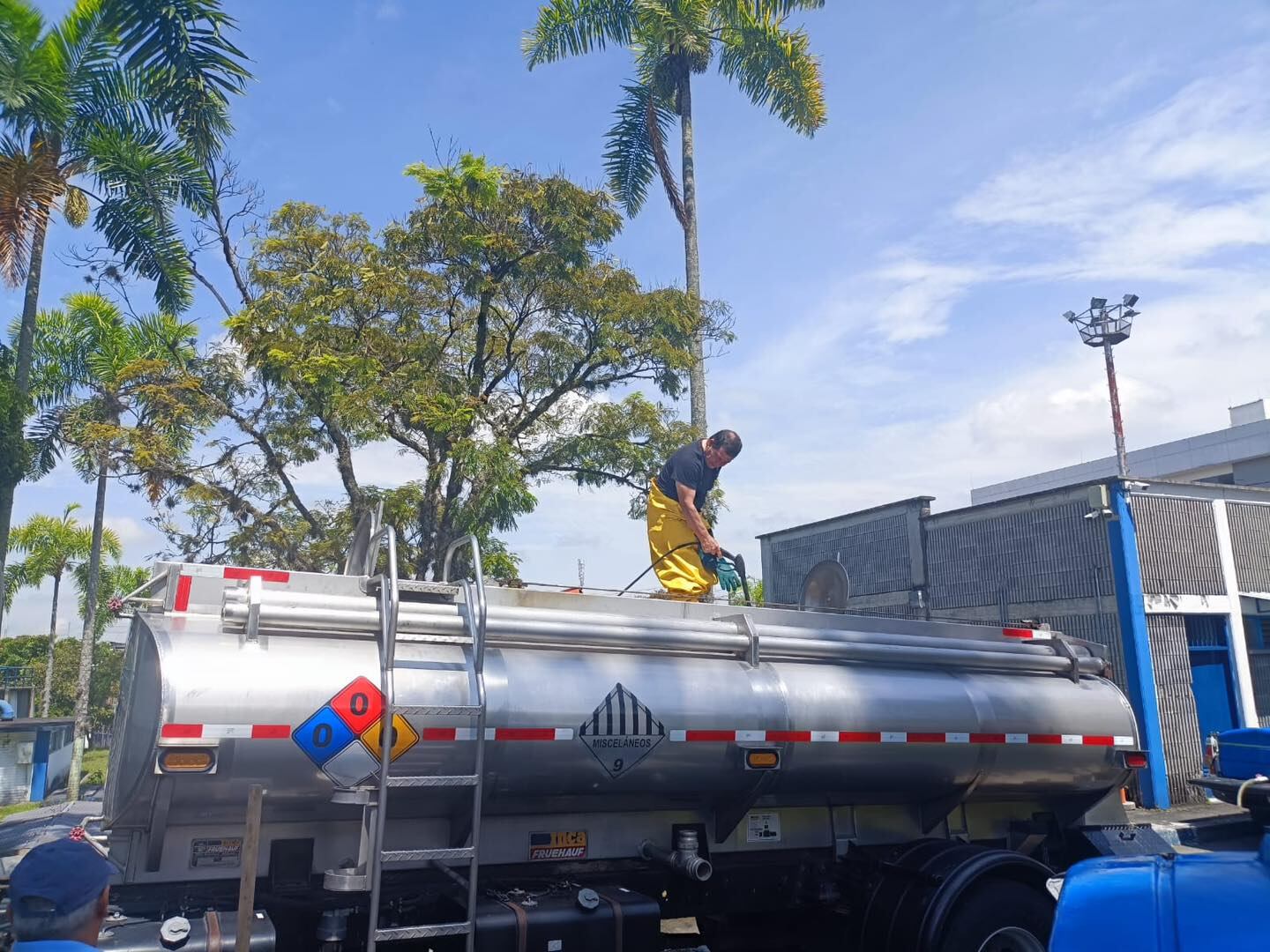 Dalo en un tubo de agua en Pereira