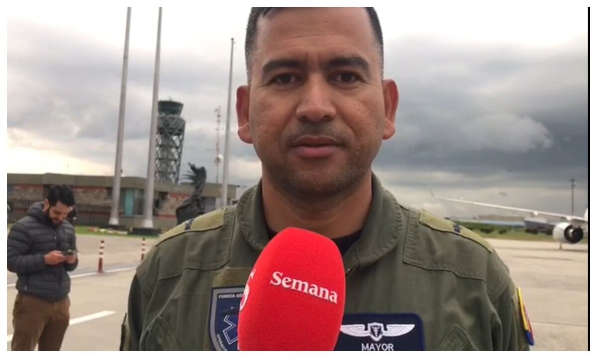 Mayor César Olaya, Jefe de la misión Médica