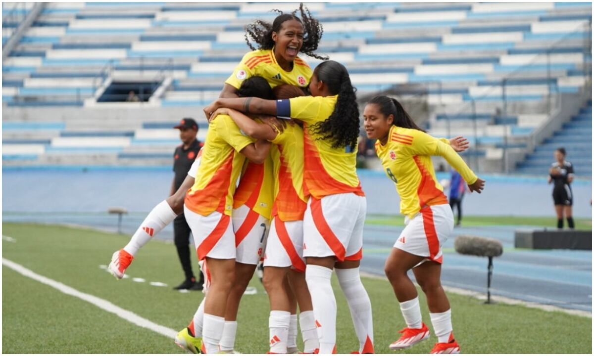Selección Colombia Femenina sub 20 venció a Chile en el sudamericano de la categoría