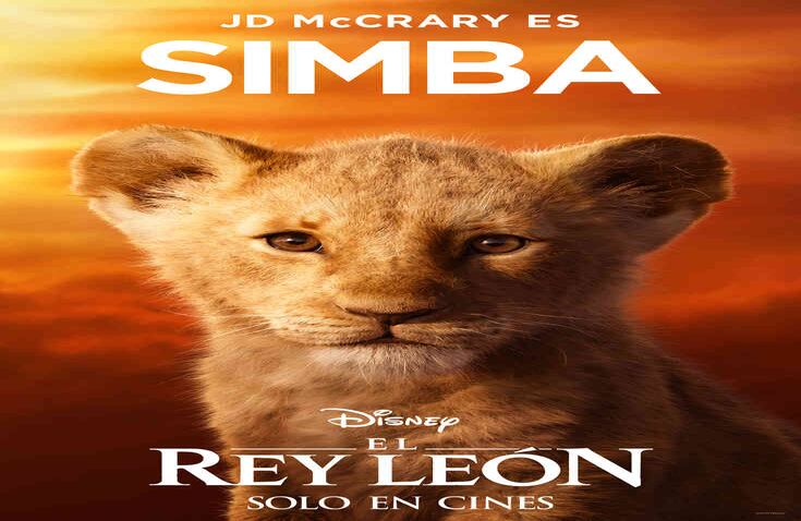 JD McCrary le dará voz al niño Simba. 