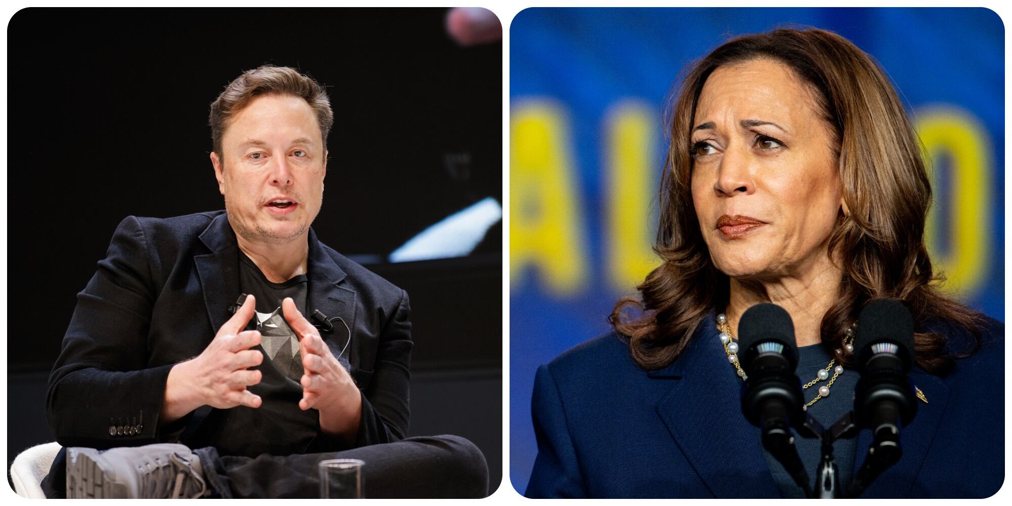 El magnate estadounidense ha rechazado las acciones que tomó Harris sobre Venezuela