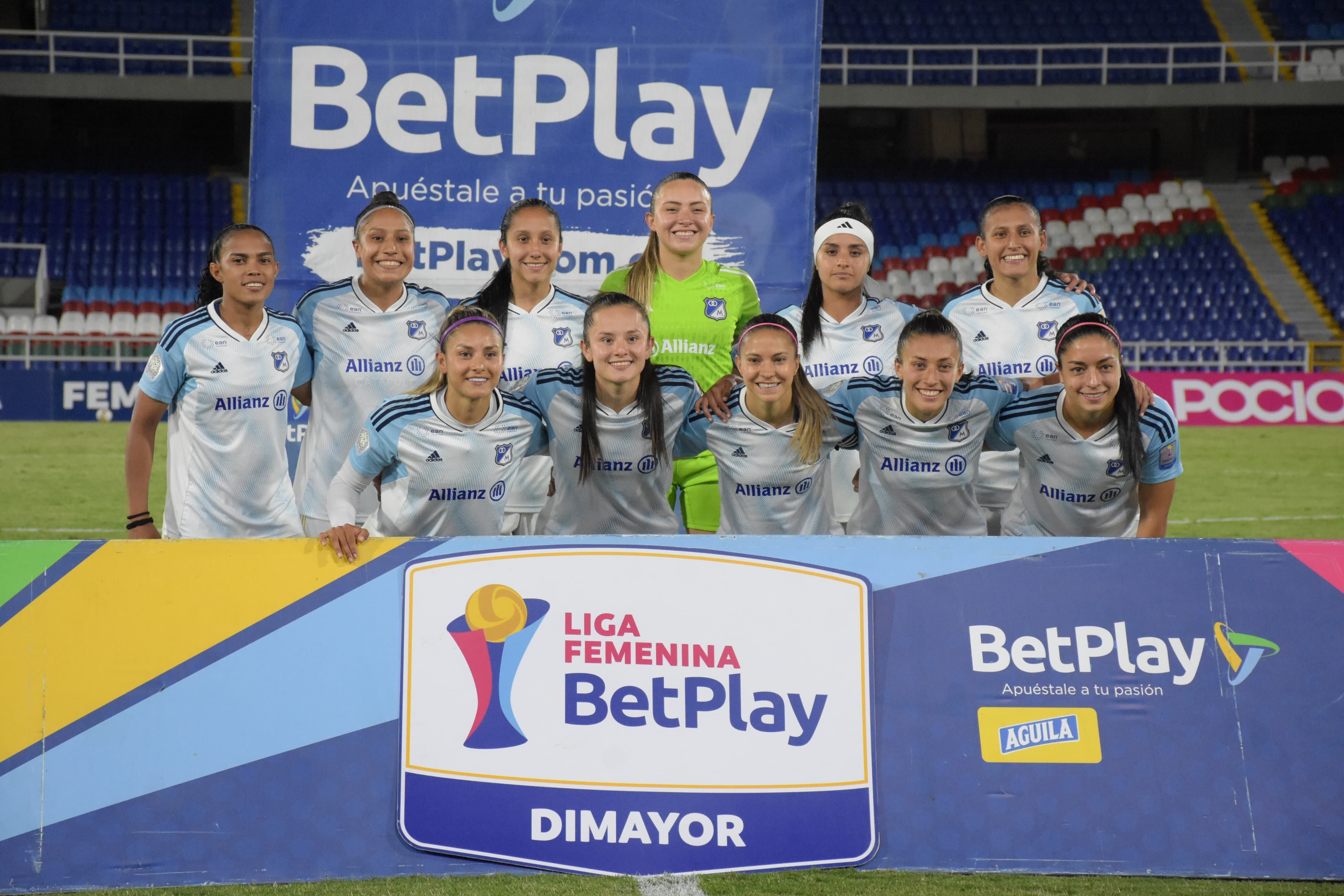 Liga femenina América Millonarios