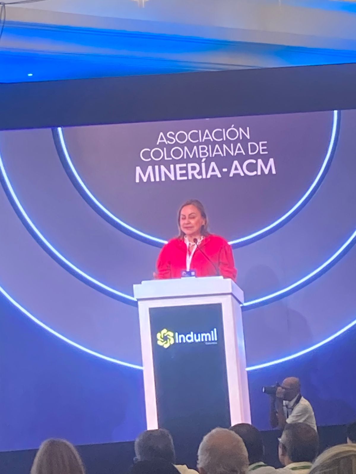 María Nohemí Arboleda, ministra de Minas