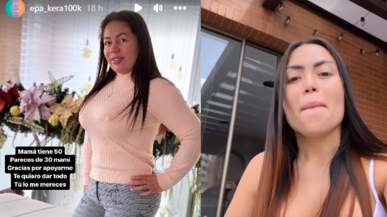 Martha Rojas y su hija Epa Colombia