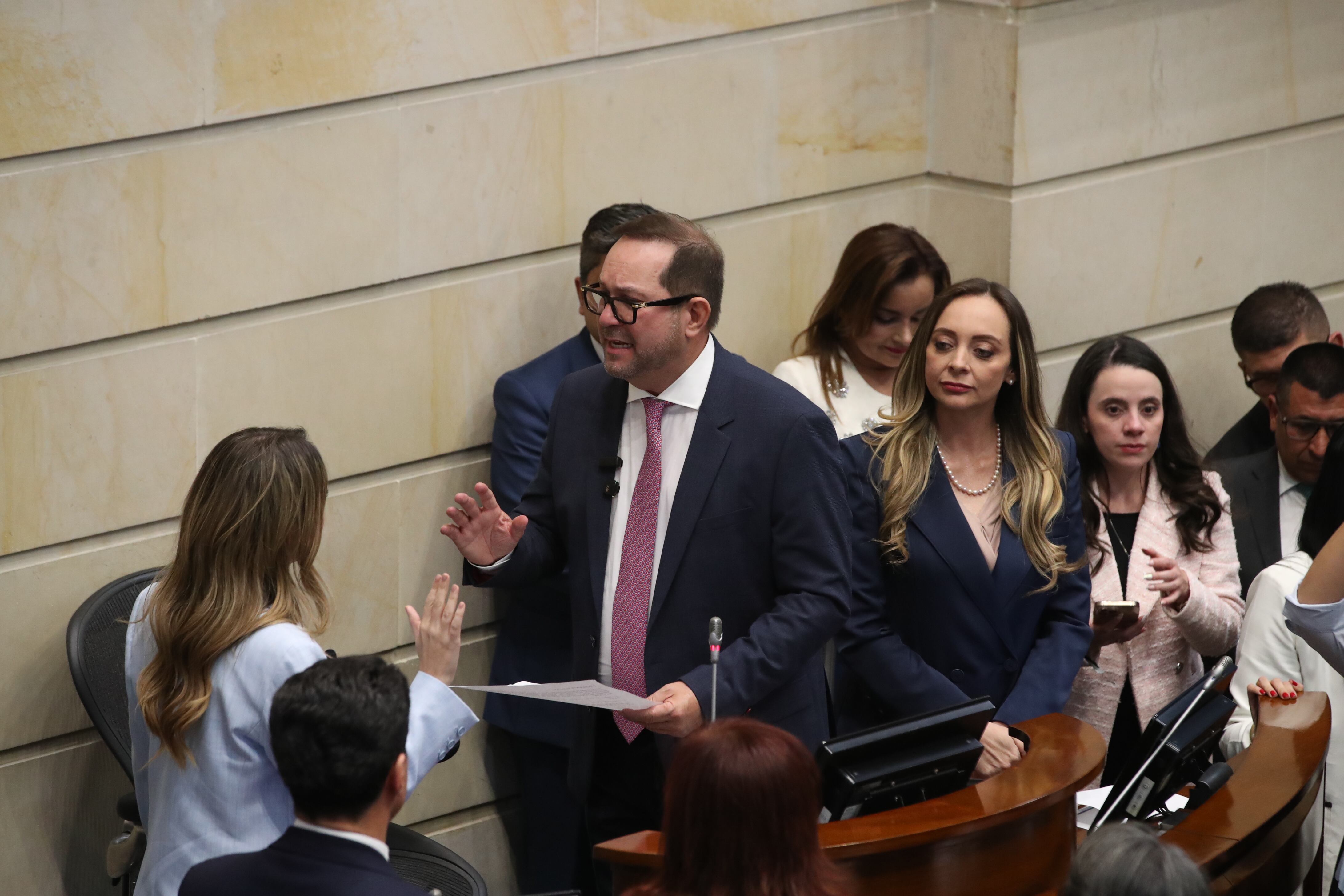 Nuevo presidente del Senado, Lidio García